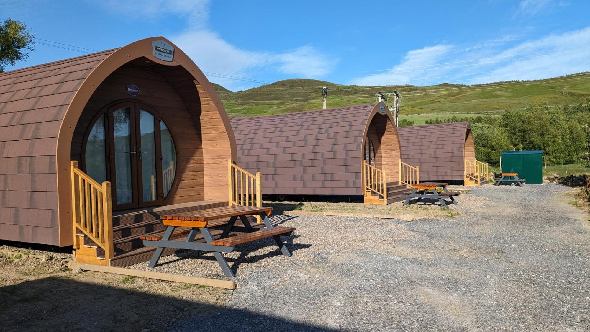 Glengoulandie Glamping Buitenkant foto